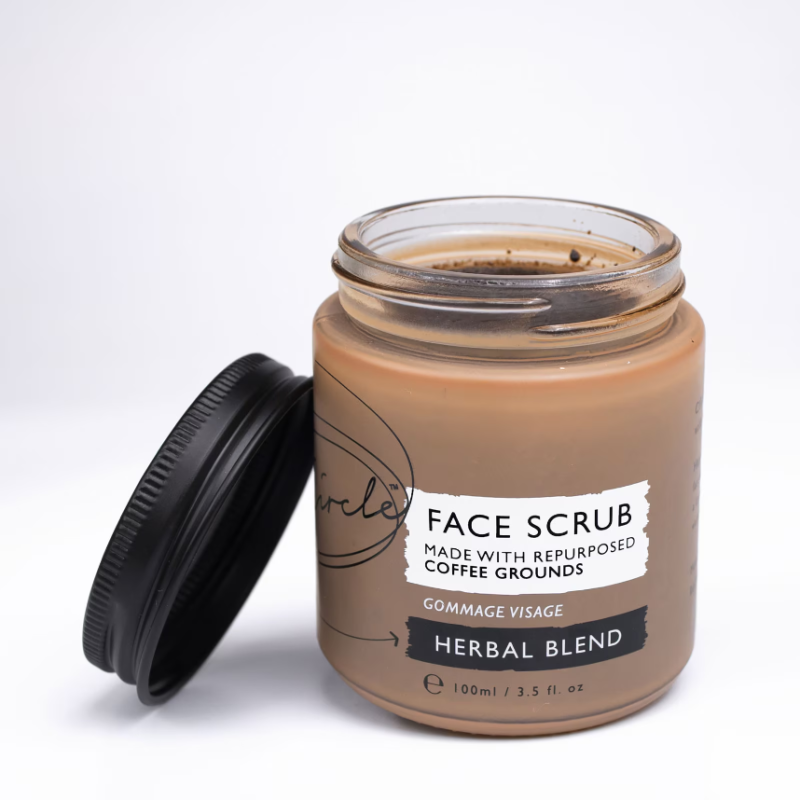 UpCircle Coffee Face Scrub Herbal Blend 100ml - Image 3