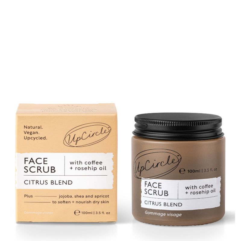 UpCircle Coffee Face Scrub Citrus Blend 100ml - Image 2