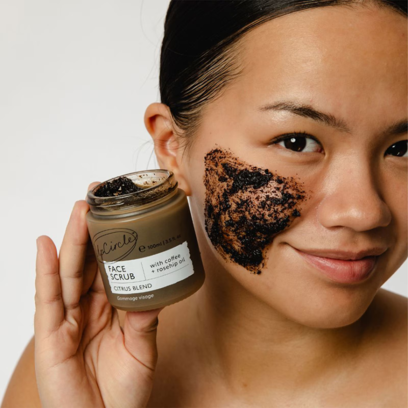 UpCircle Coffee Face Scrub Citrus Blend 100ml - Image 3