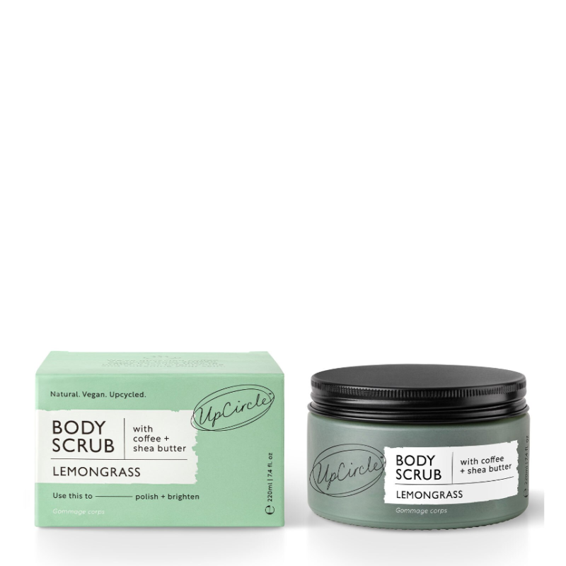 UpCircle Coffee Body Scrub with Lemongrass 200ml - Image 2
