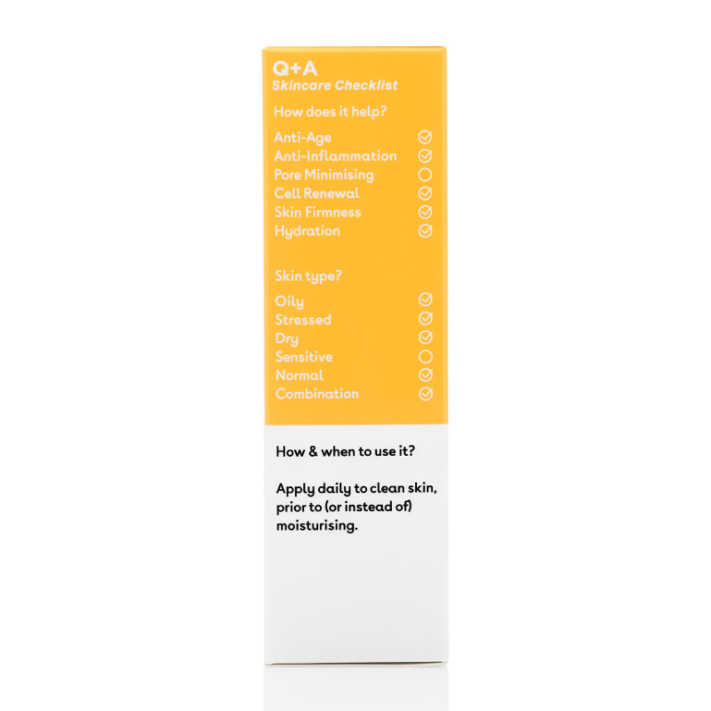 Q+A Peptide Facial Serum 30ml - Image 3