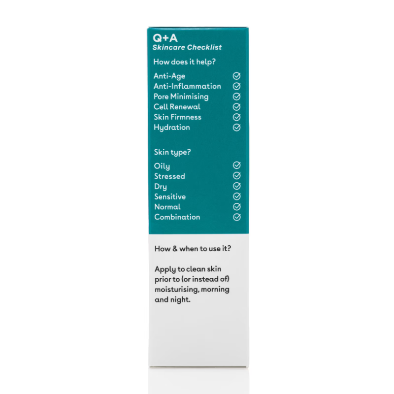 Q+A Zinc PCA Facial Serum 30ml - Image 3