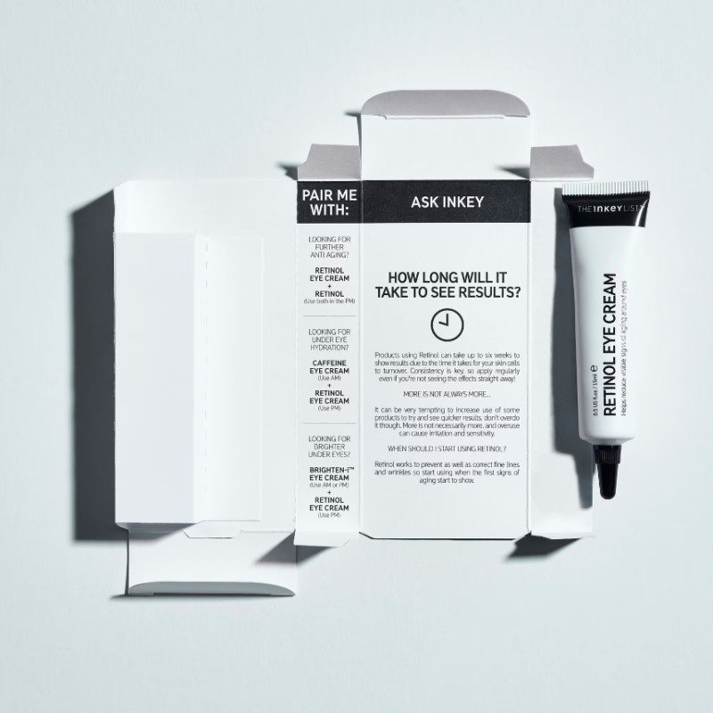 The INKEY List Retinol Eye Cream 15ml - Image 4
