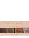 Nails.INC Keep It Tonal Nail Polish Set 4 x 14ml