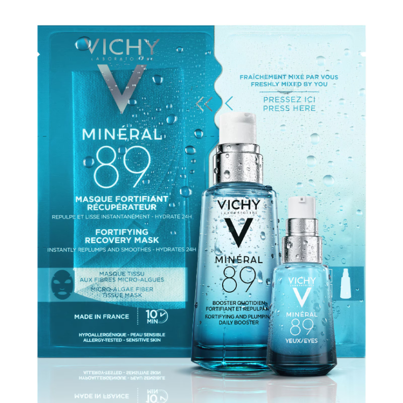 Vichy Mineral 89 Instant Recovery Hyaluronic Acid Sheet Mask 29g - Image 2
