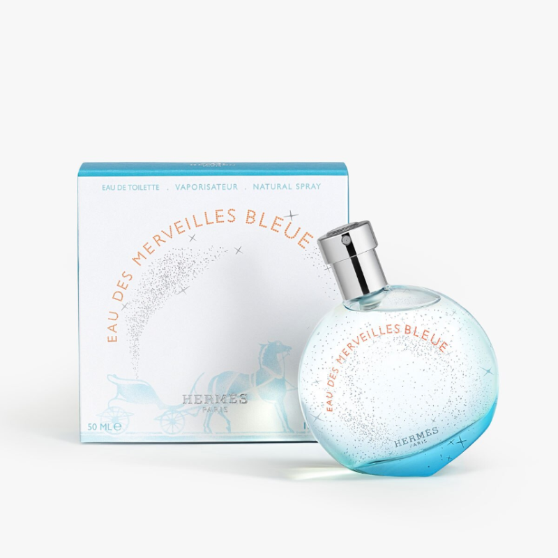 Hermès Eau des Merveilles Bleue Eau de Toilette 50ml - Image 2