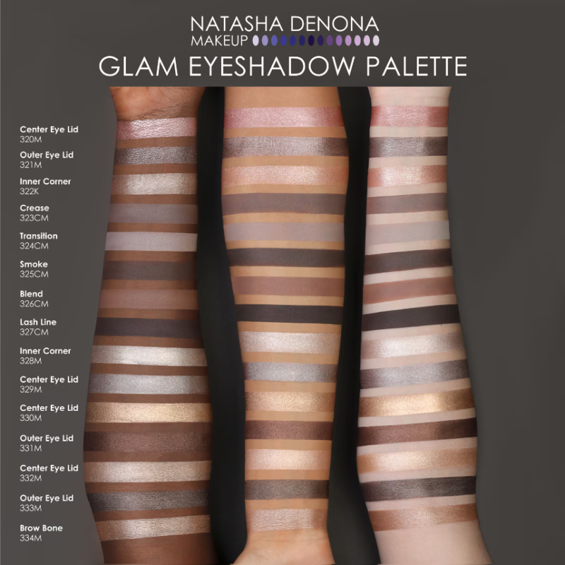 Natasha Denona Glam Palette 19.25g - Image 4