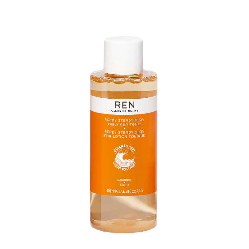 Ren Clean Skincare Ready Steady Glow Daily AHA Tonic 100ml