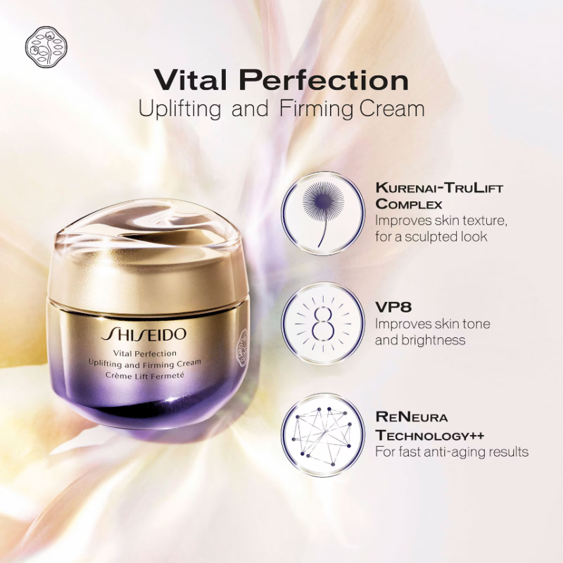 Shiseido Vital Perfection Uplifting and Firming Cream 75ml - Image 5