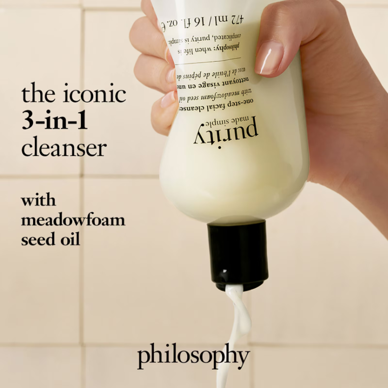 philosophy purity made simple cleanser 240ml - Image 3