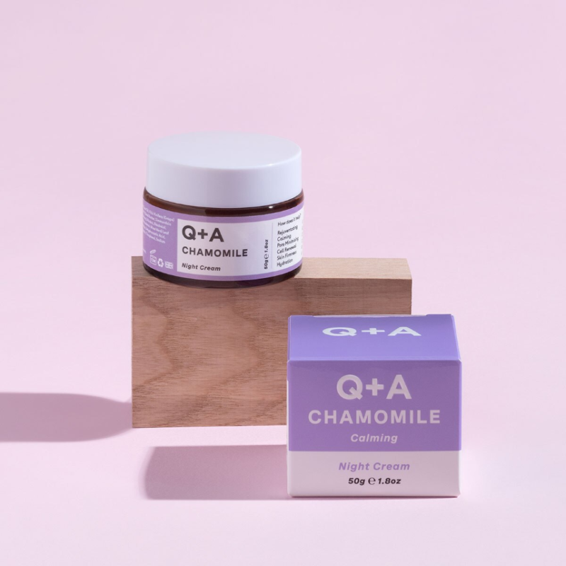 Q+A Chamomile Night Cream 50g - Image 5