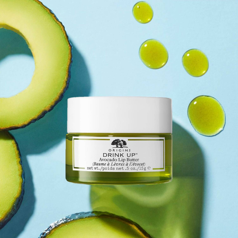 Origins Drink Up™ Avocado Lip Butter 15ml - Image 2