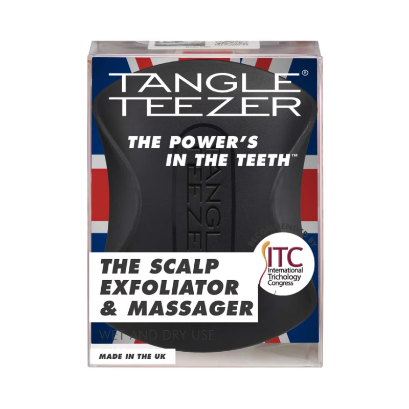 TANGLE TEEZER Tangle Teezer - Scalp Exfoliator & Massager Onyx Black - Image 5