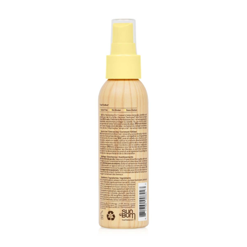 Sun Bum Revitalizing 3 in 1 Leave in Conditioner 118ml - Image 2