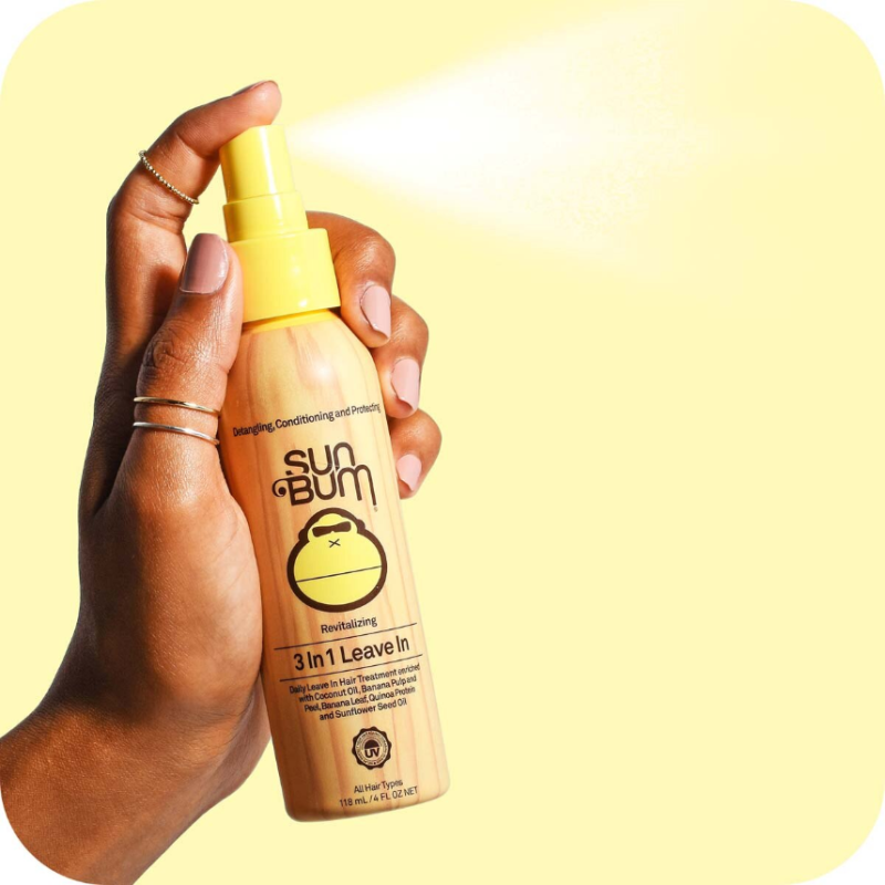 Sun Bum Revitalizing 3 in 1 Leave in Conditioner 118ml - Image 3