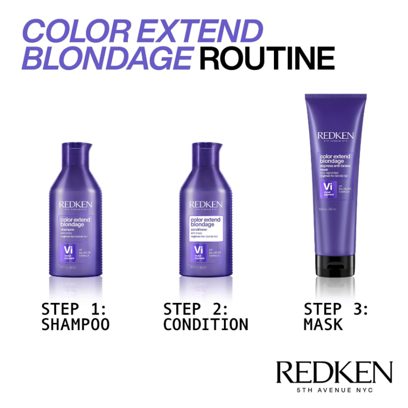 Redken Color Extend Blondage Conditioner 300ml - Image 5