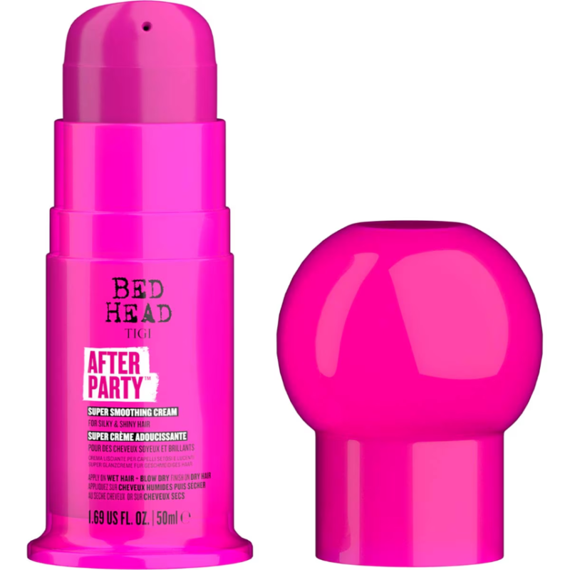 Bed Head by TIGI After Party Smoothing Cream for Shiny Hair Travel Size 50ml - Image 3