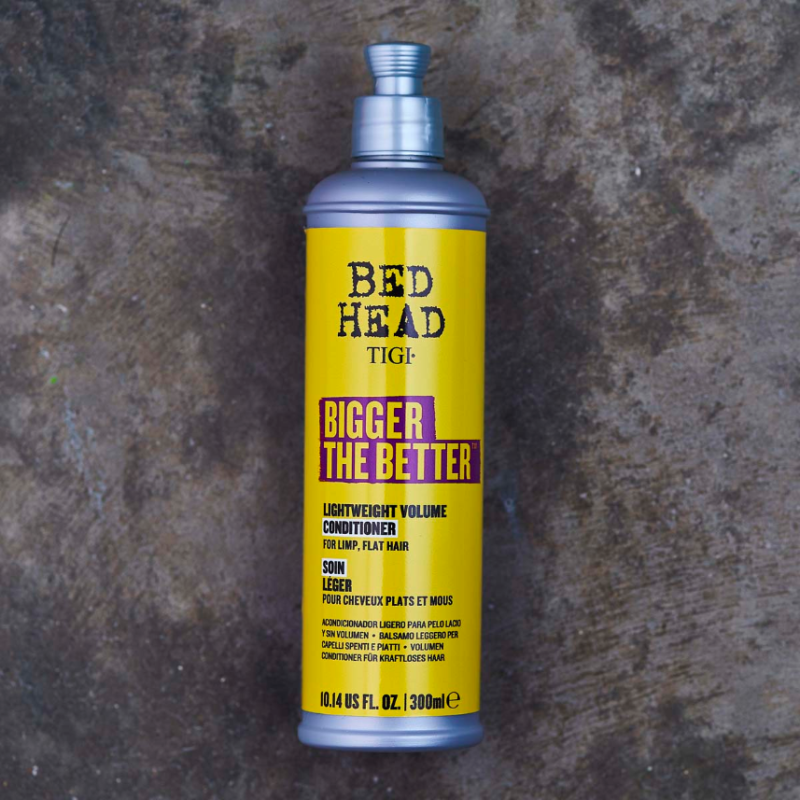 Bed Head by TIGI Bigger The Better Lightweight Volume Conditioner for Fine Hair 300ml - Image 4