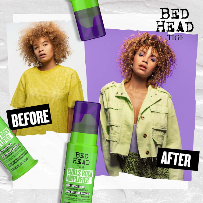 Bed Head by TIGI Curls Rock Amplifier Curly Hair Cream for Defined Curls 113ml - Image 5