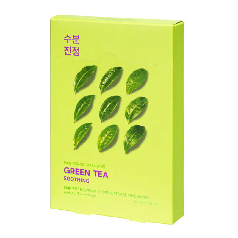 Holika Holika Pure Essence Mask Sheet Green Tea x 5