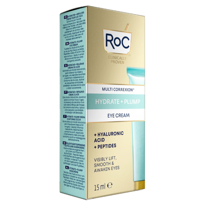 RoC Multi Correxion® Hydrate + Plump Eye Gel-Cream 15ml - Image 4