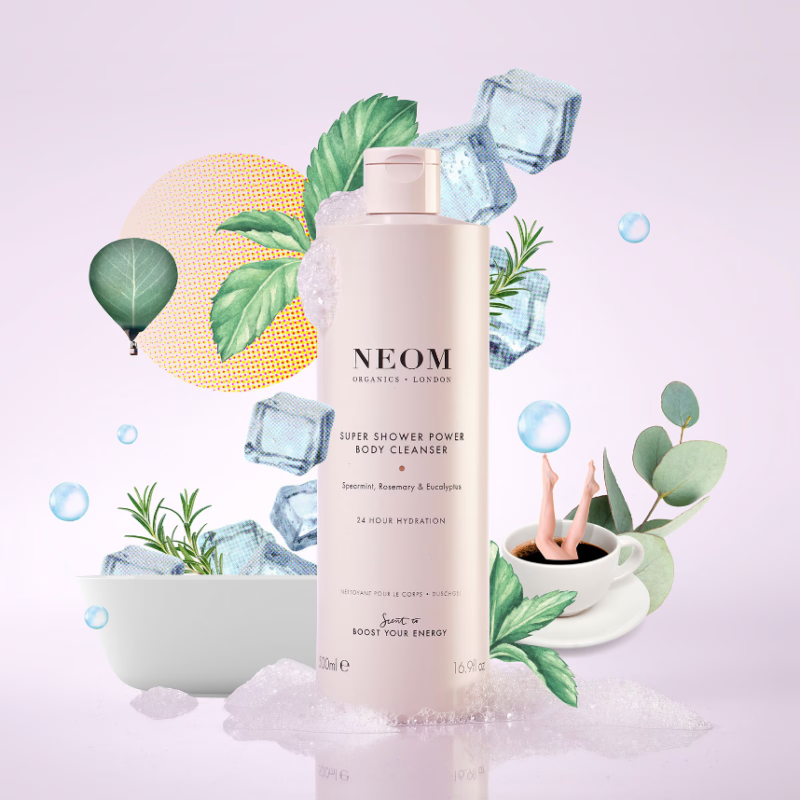 NEOM Super Shower Power Body Cleanser 500ml - Image 5