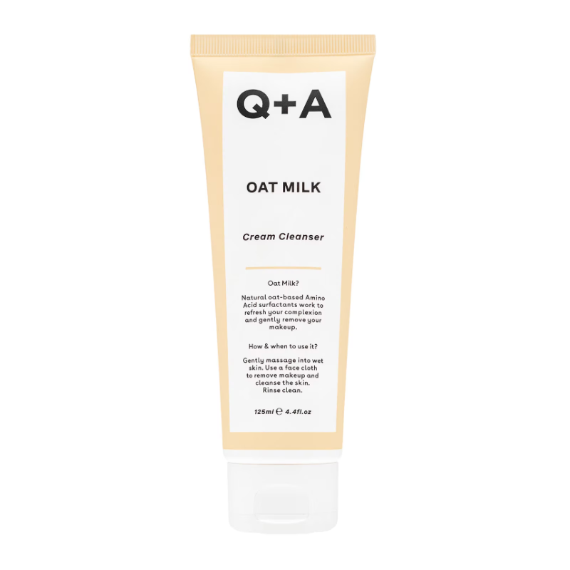 Q+A Oat Milk Cream Cleanser 125ml