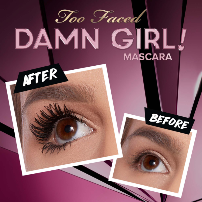 Too Faced Damn Girl! 24 Hour Doll Size Mascara 6ml - Image 3