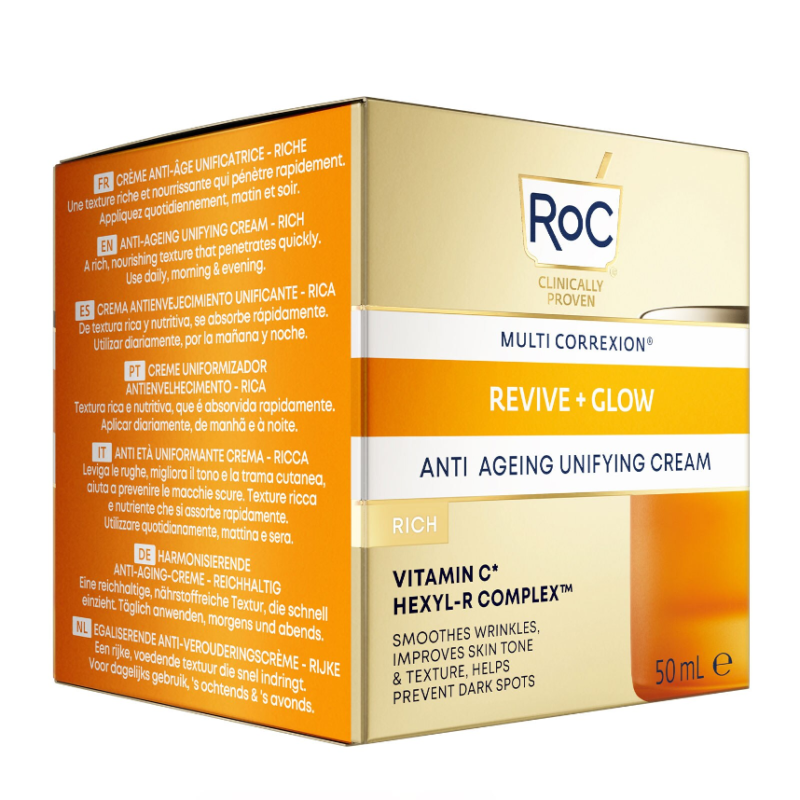 RoC Multi Correxion Revive + Glow Unifying Cream 50ml - Image 4