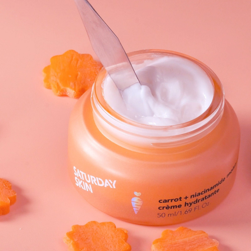 Saturday Skin Carrot + Niacinamide Moisturizing Cream 50ml - Image 4