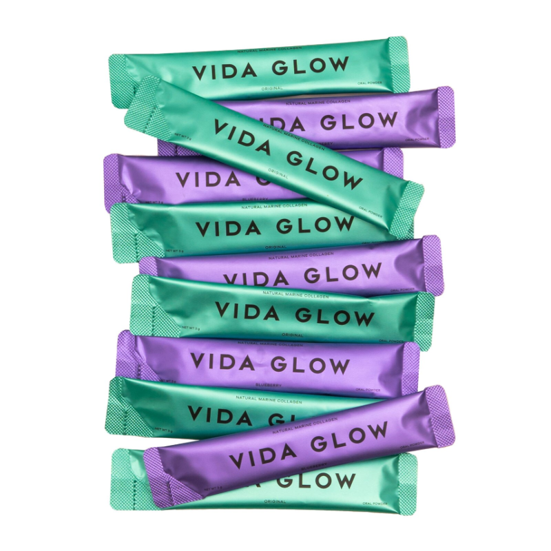 Vida Glow Mixed Natural Marine Collagen Trial Pack x 14 - Image 3