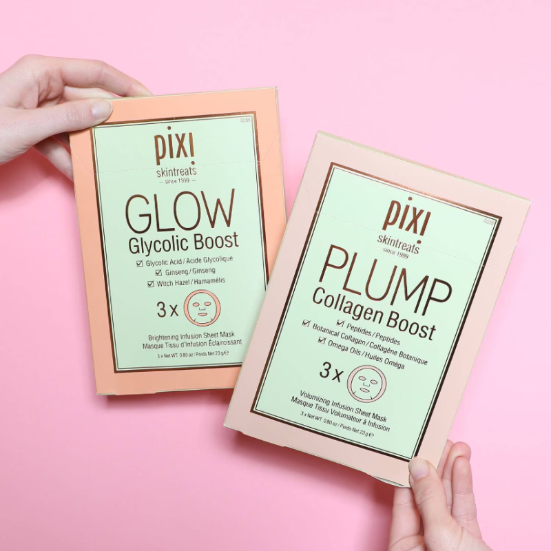 Pixi GLOW Glycolic Boost Mask x 3 - Image 3