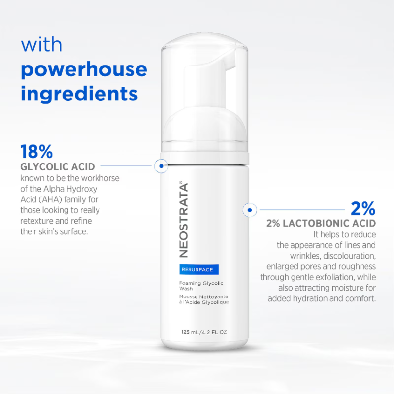 NEOSTRATA Resurface - Foaming Glycolic Wash 125ml - Image 3