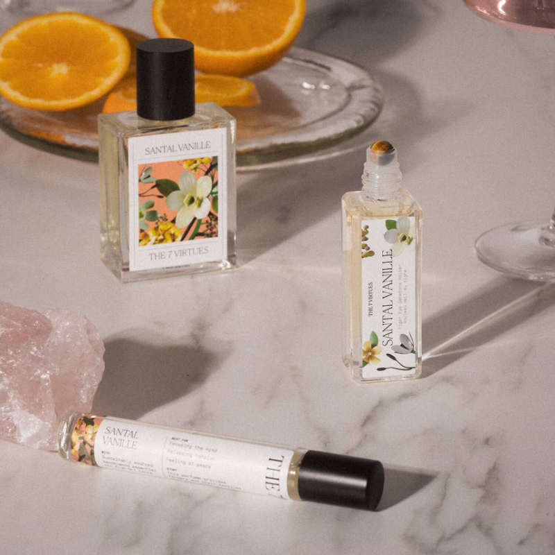 THE 7 VIRTUES Santal Vanille - Perfume Oil 20 ml - Image 4