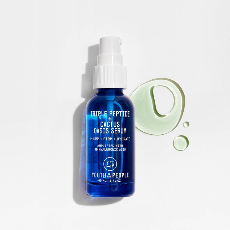 YOUTH TO THE PEOPLE Triple Peptide + Cactus Oasis Serum - Hydrating face and neck serum 30  ml - Image 4