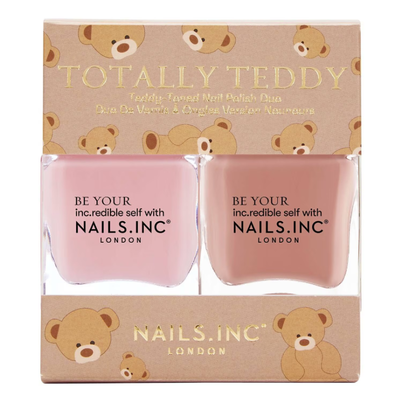 Nails.INC Totally Teddy Nail Polish Duo