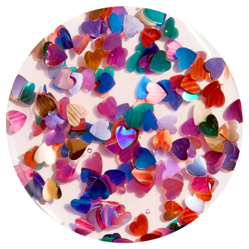 Nails.INC Pride Heart Chunky Glitter Topper - Image 2