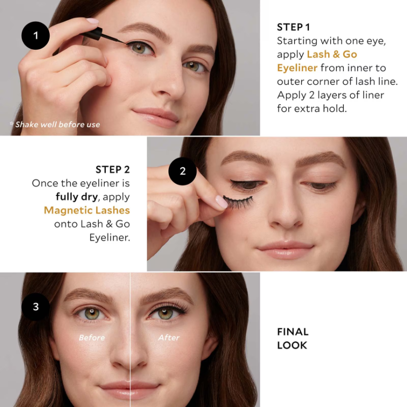 Velour Magnetic Lashes Magnet-Eyezed - Image 4