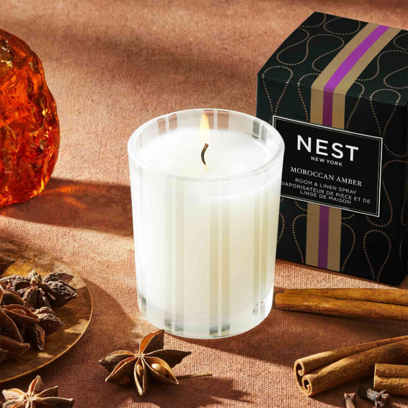 NEST New York Moroccan Amber Votive Candle 57g - Image 3