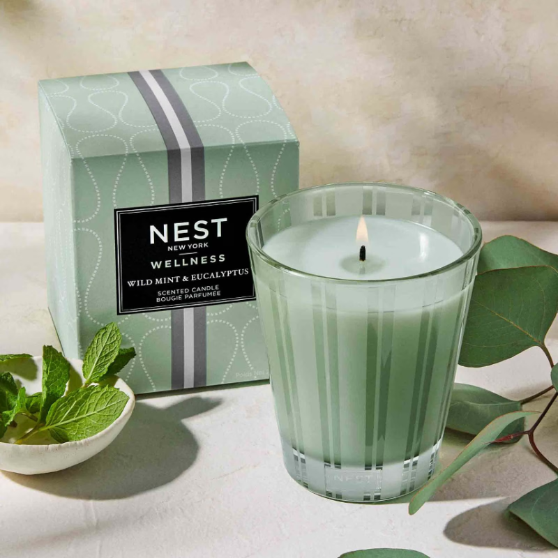 NEST New York Wild Mint & Eucalyptus Classic Candle 230g - Image 3