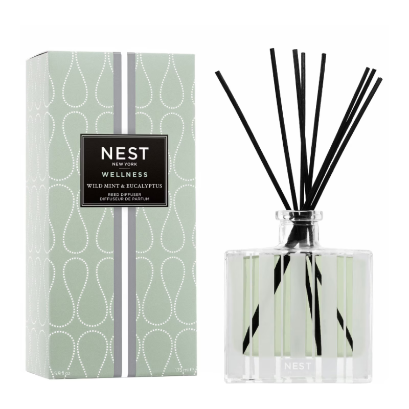 NEST New York Wellness Wild Mint & Eucalyptus Reed Diffuser 175ml