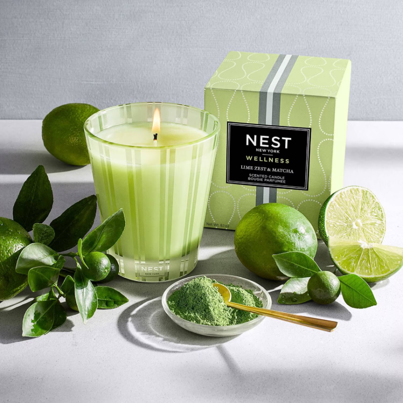 NEST New York Lime Zest & Matcha Classic Candle 230g - Image 4