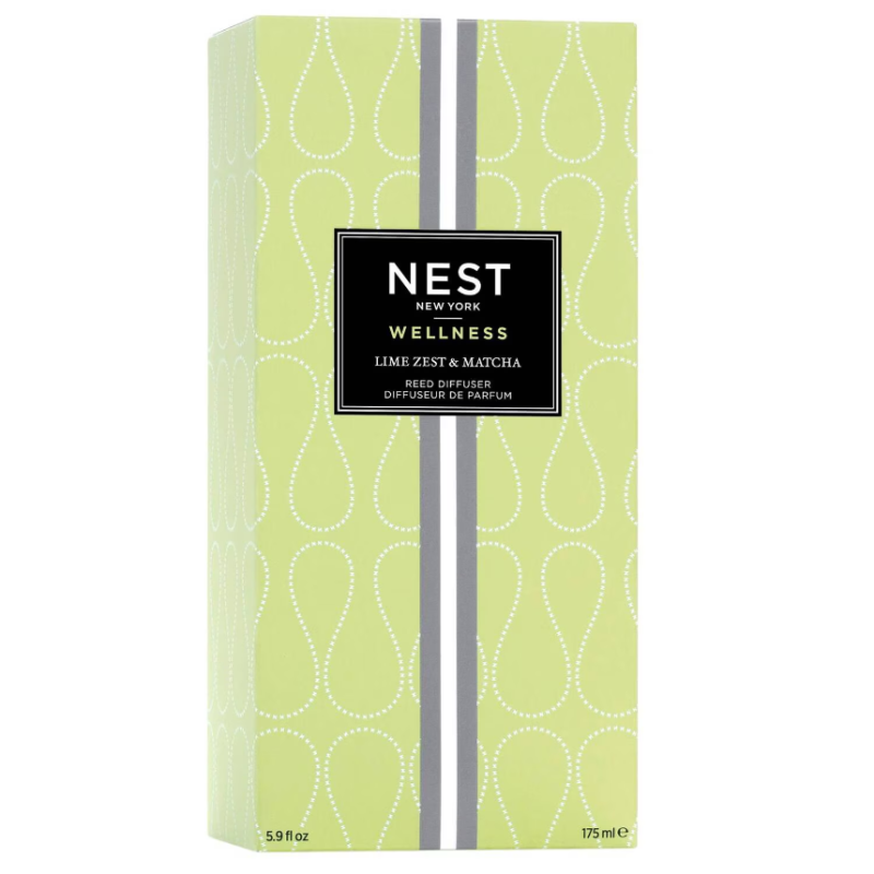 NEST New York Lime Zest & Matcha Reed Diffuser 175ml - Image 2