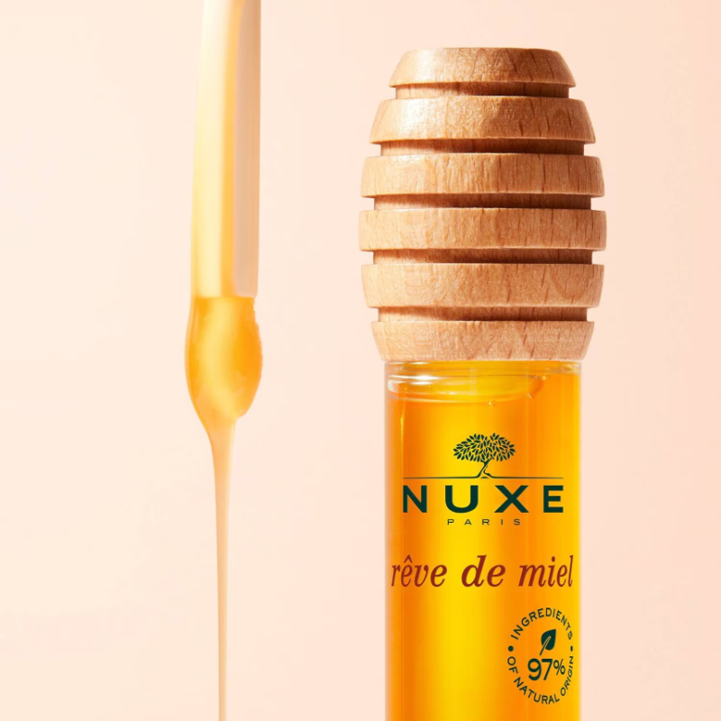 NUXE Rêve de miel Honey Lip Care 10ml - Image 4