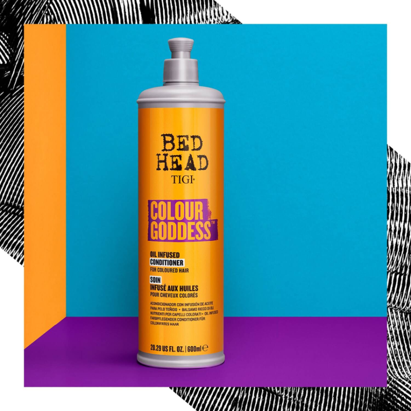 BED HEAD By TIGI Colour Goddess Conditioner for Coloured Hair 600ml - Image 4