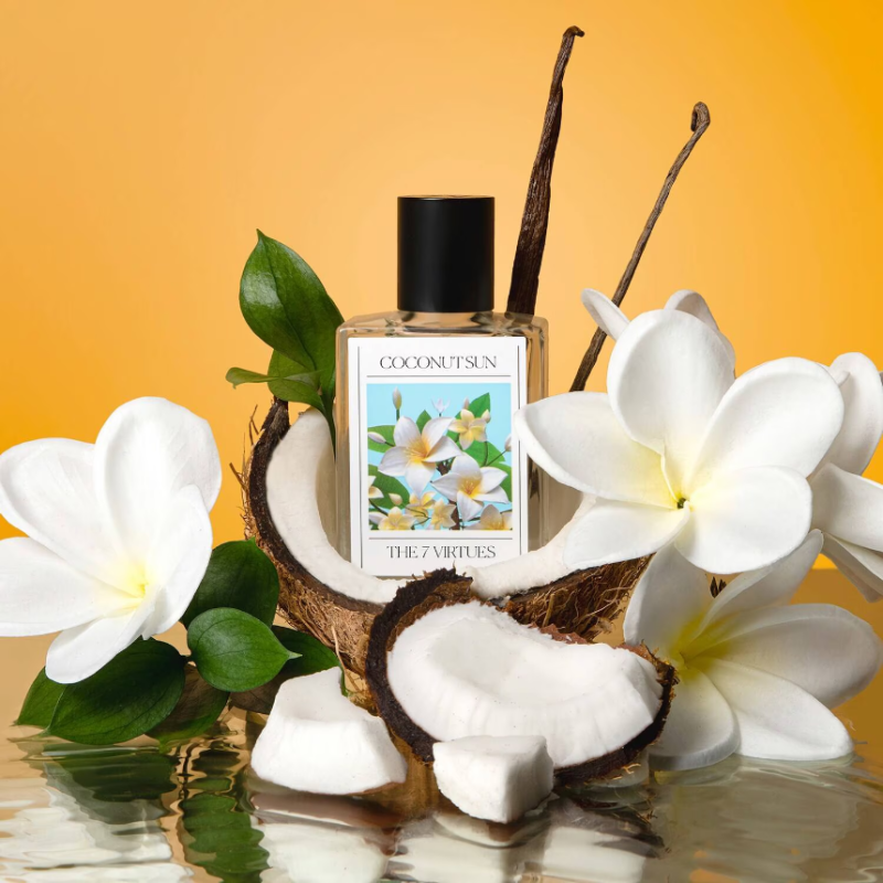 THE 7 VIRTUES Coconut Sun Eau de Parfum 50ml - Image 2