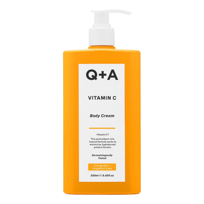 Q+A Vitamin C Body Cream 250ml