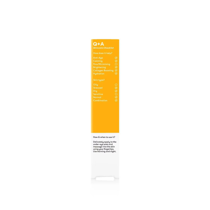 Q+A Vitamin C Eye Cream 15ml - Image 3