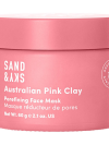 SAND & SKY Australian Pink Clay - Porefining Face Mask 60g