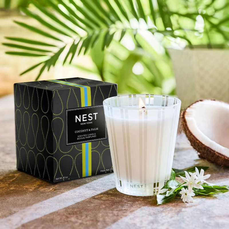 NEST New York Coconut & Palm Classic Candle 230g - Image 3